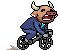 #bicycle#cow